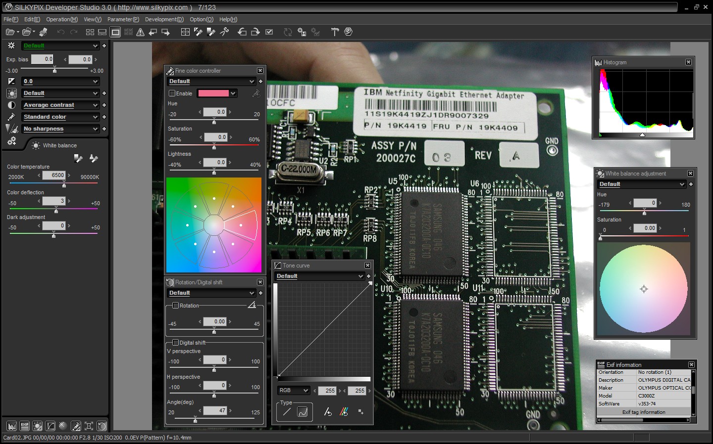 SILKYPIX Developer Studio 3.0 - quakemachineX